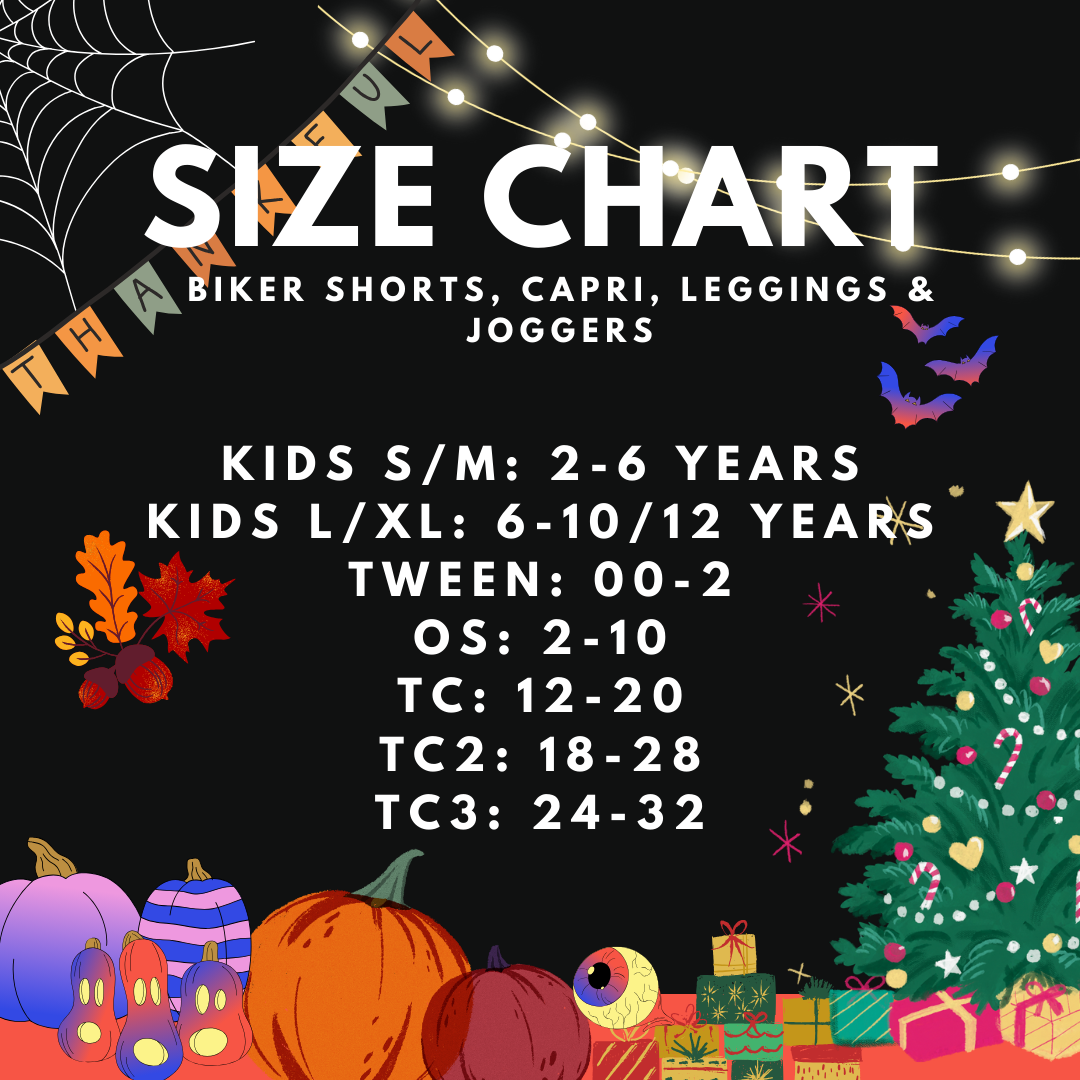 Ready To Ship - Tree Ornaments Leggings - Kids SM