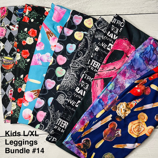 Kids L/XL Leggings Bundle - 14