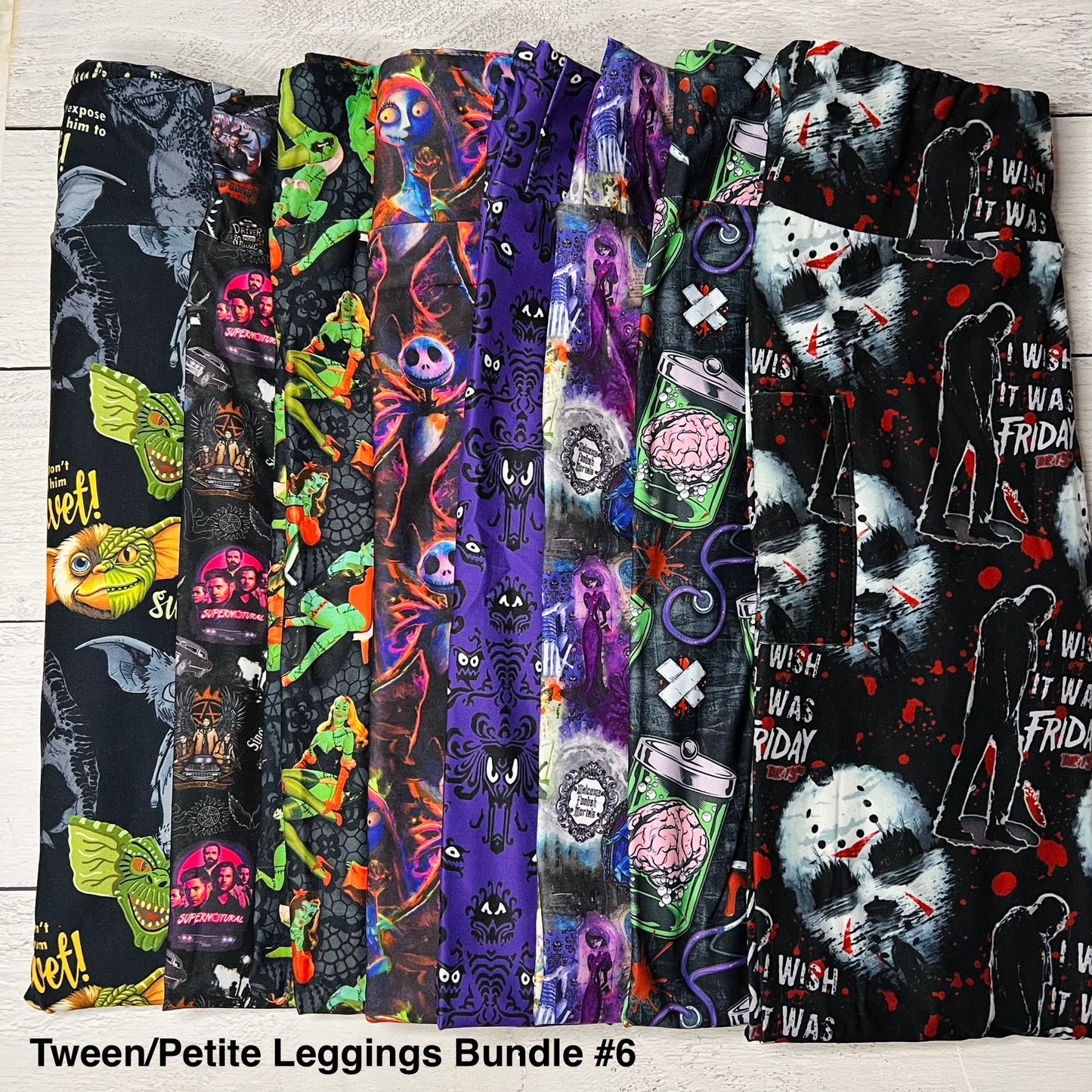 Tween - Petite Adult Leggings Bundle - 6