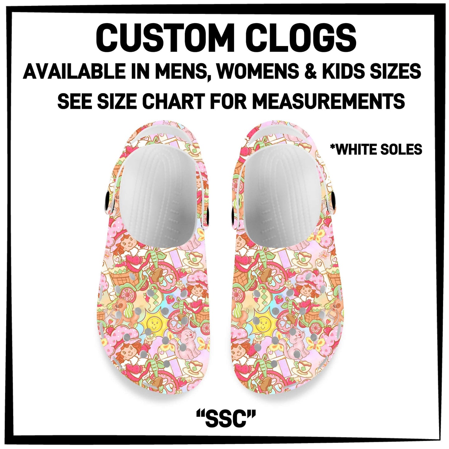 C8LG - SSC Custom Clogs - Preorder Closing 6/10 ETA: Mid-Aug
