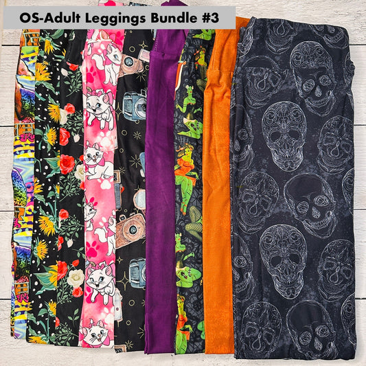OS - Adult Leggings Bundle - 3
