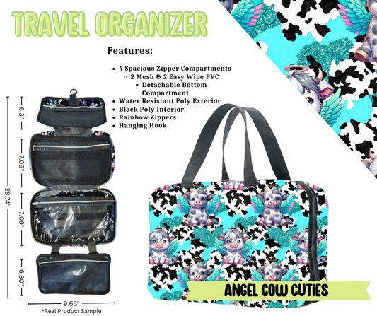Angel Cow Cuties Travel Organizer