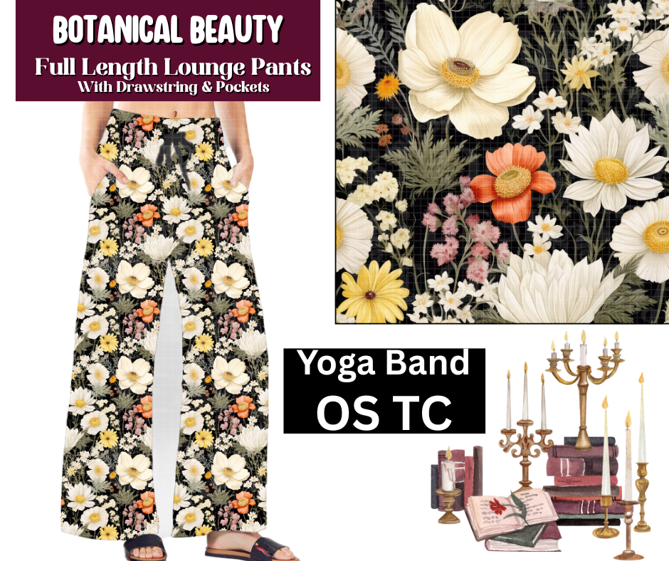 Botanical Beauty Full Length Lounge Pants