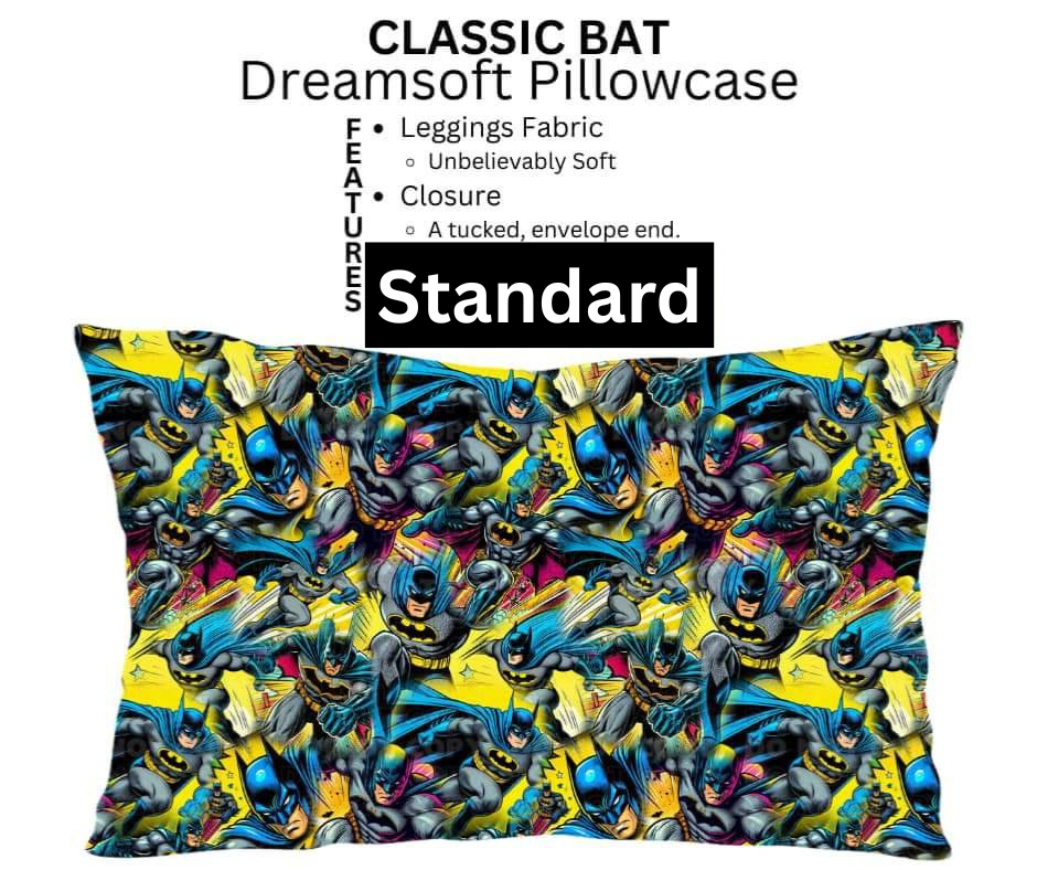 Classic Bat Dreamsoft Pillowcase