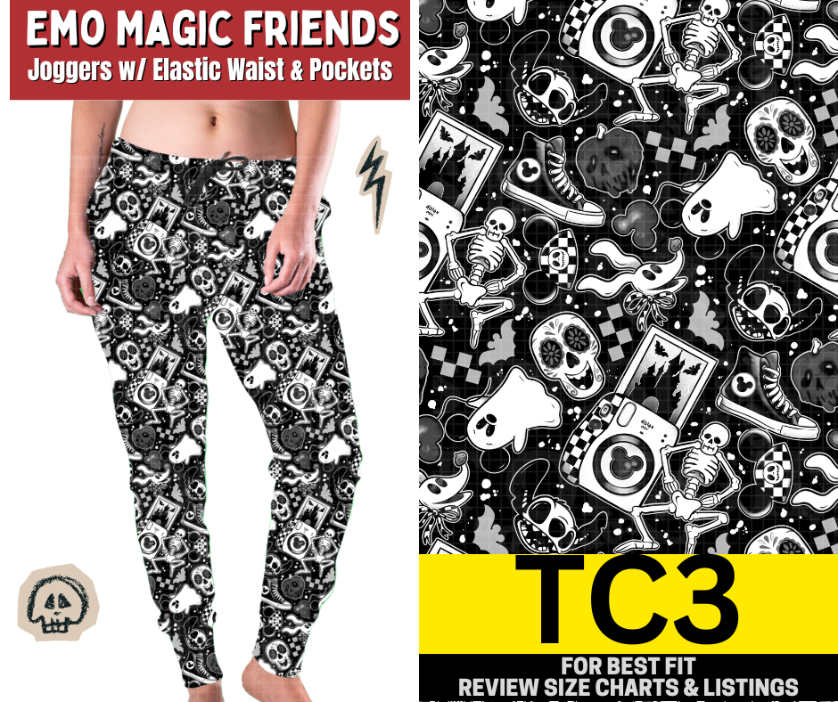 Emo Magic Friends Joggers