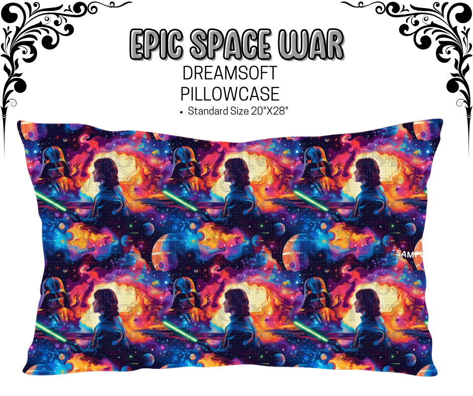 Epic Space War Dreamsoft Pillowcases