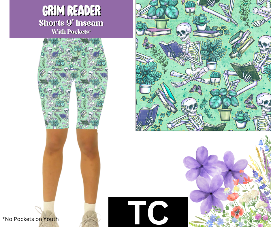 Grim Reader Jamaica Shorts w/ Pockets