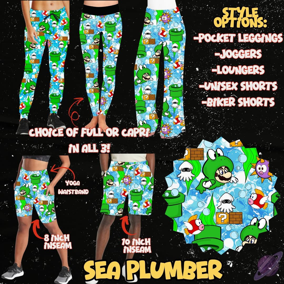 Preorder GC101 - Sea Plumber - TC Leggings