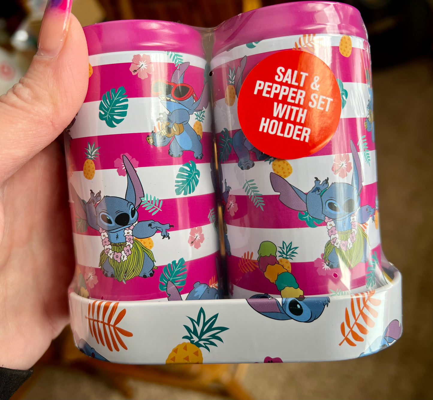 Stitch Salt & Pepper Shakers