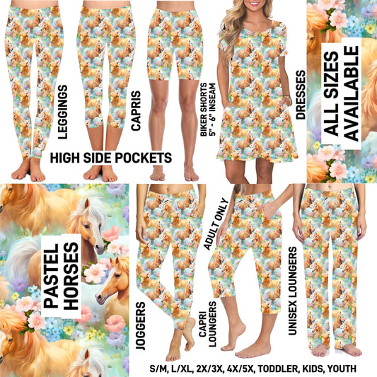 269BT - Pastel Horses - Preorder ETA: End Dec