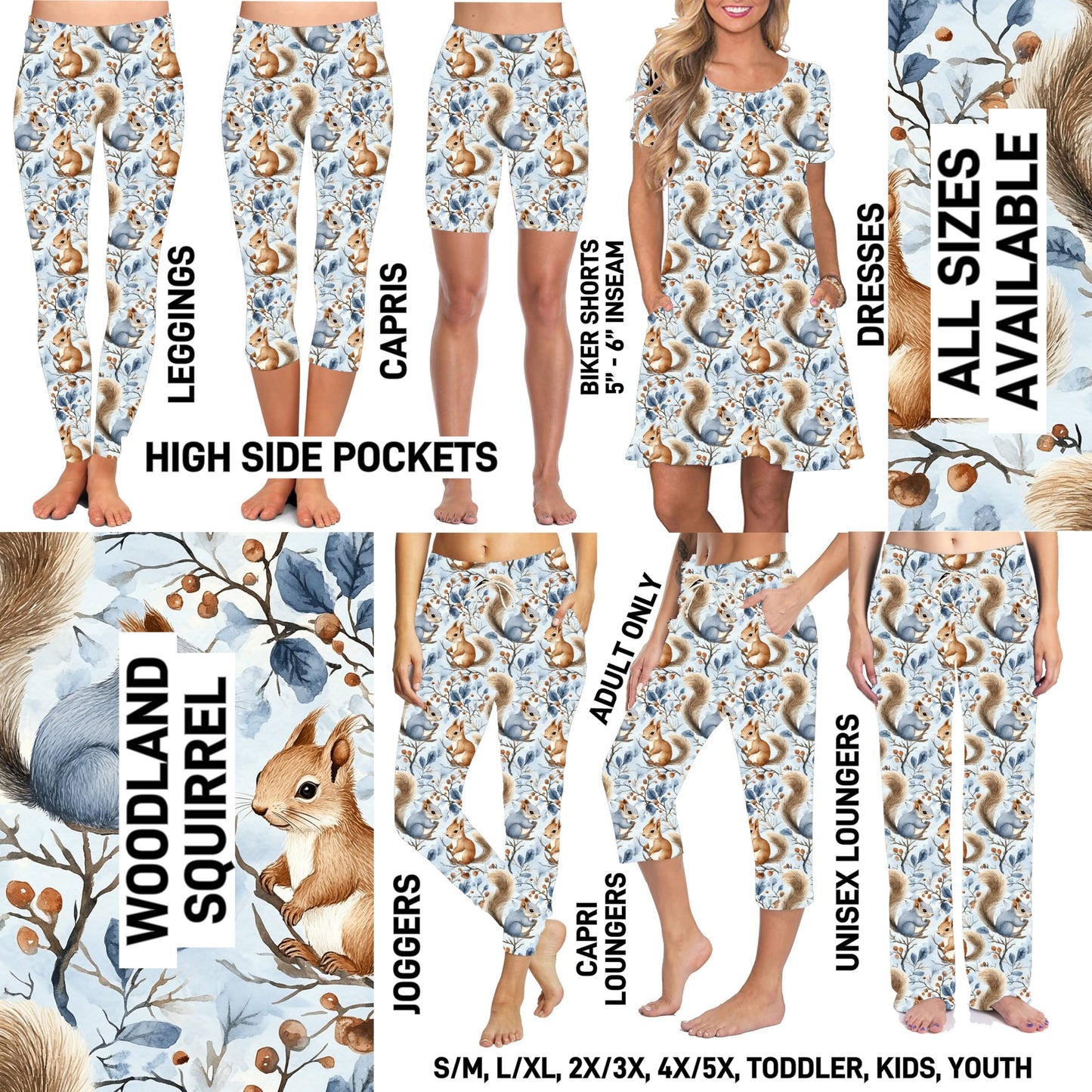 W1WH - Woodland Squirrel - Preorder ETA: Early Jan