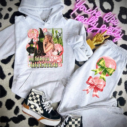 Always Wicked Sweatshirt/Sweatpants Set - Large - Sand