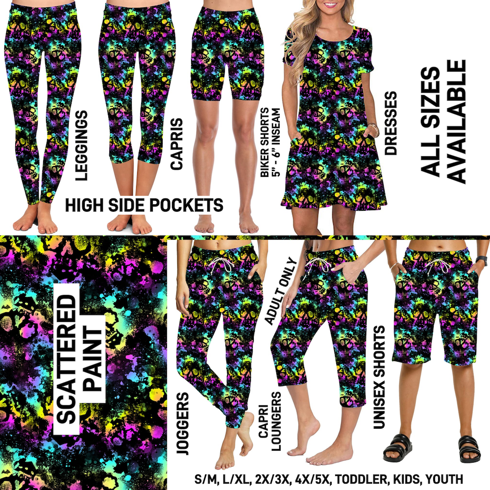 277BT - Scattered Paint - Preorder Closing 12/28 ETA: Late Feb