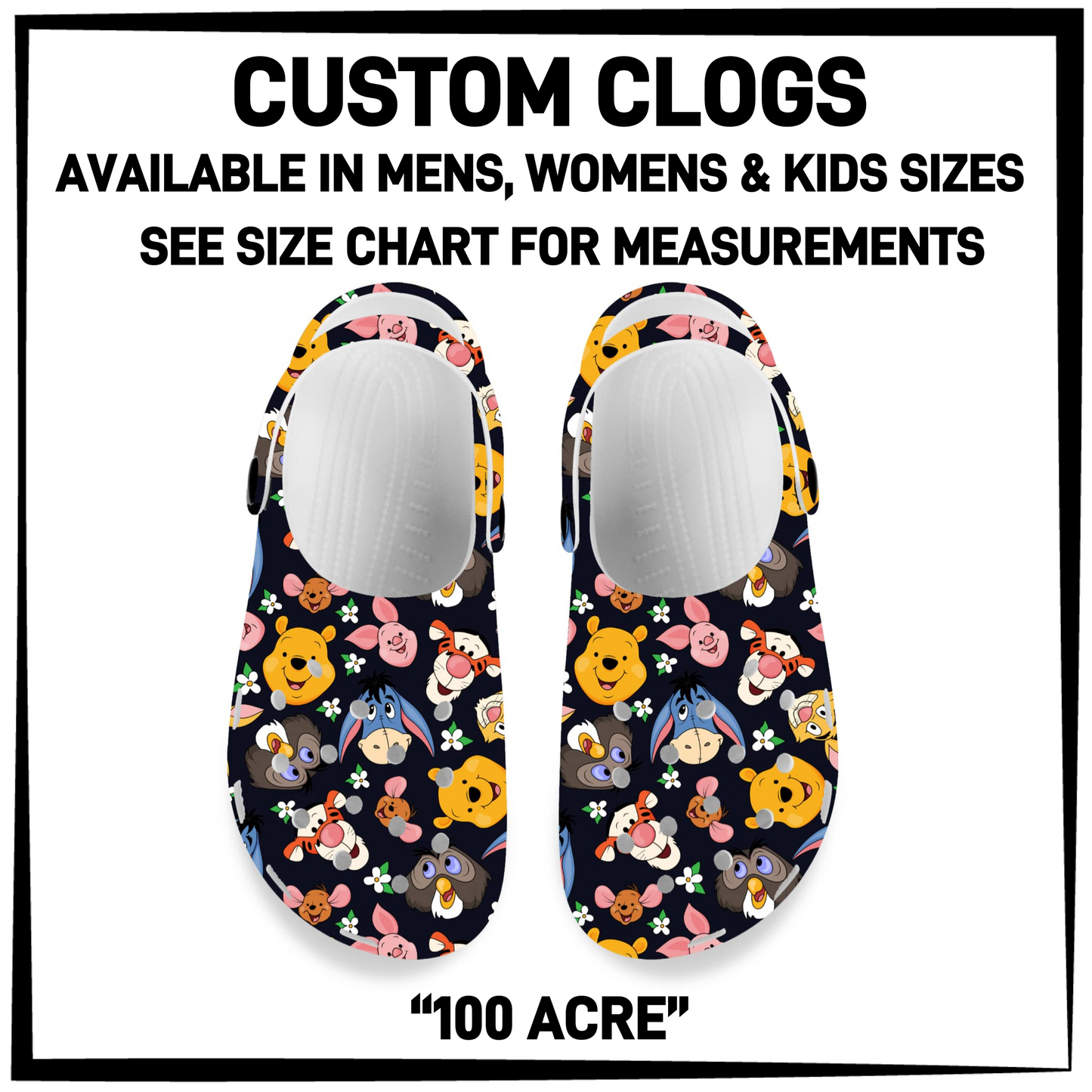 CM6C - 100 Acre Custom Clogs - Preorder Closing 12/28 ETA: Late Feb