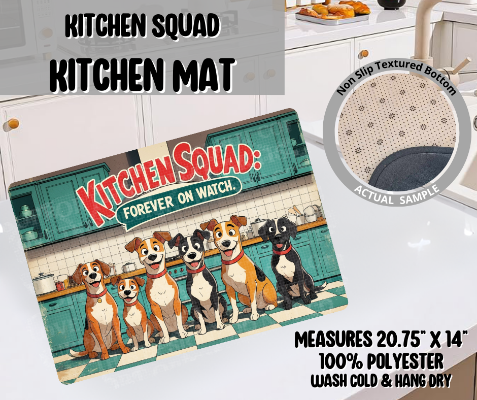 Kitchen Squad Kitchen Mat