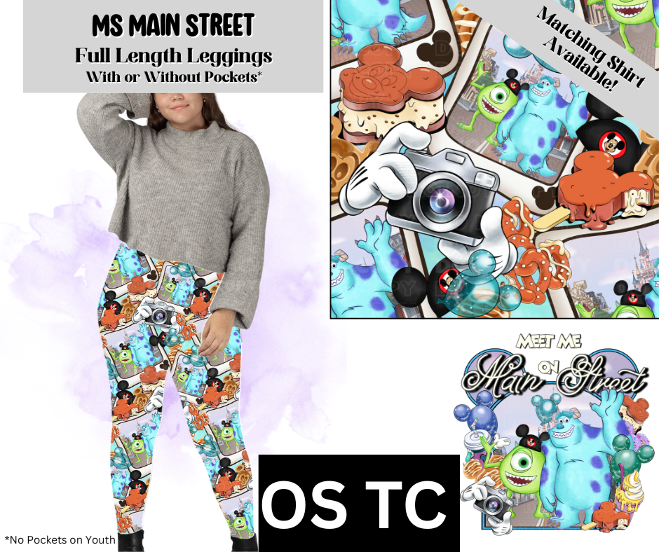 MS Main Street Full Length Leggings w/ Pockets