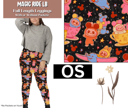 Magic Ride LB Full Length Leggings w/ Pockets