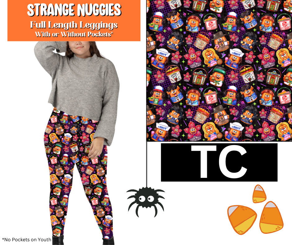 Strange Nuggies Full Length Leggings w/ Pockets