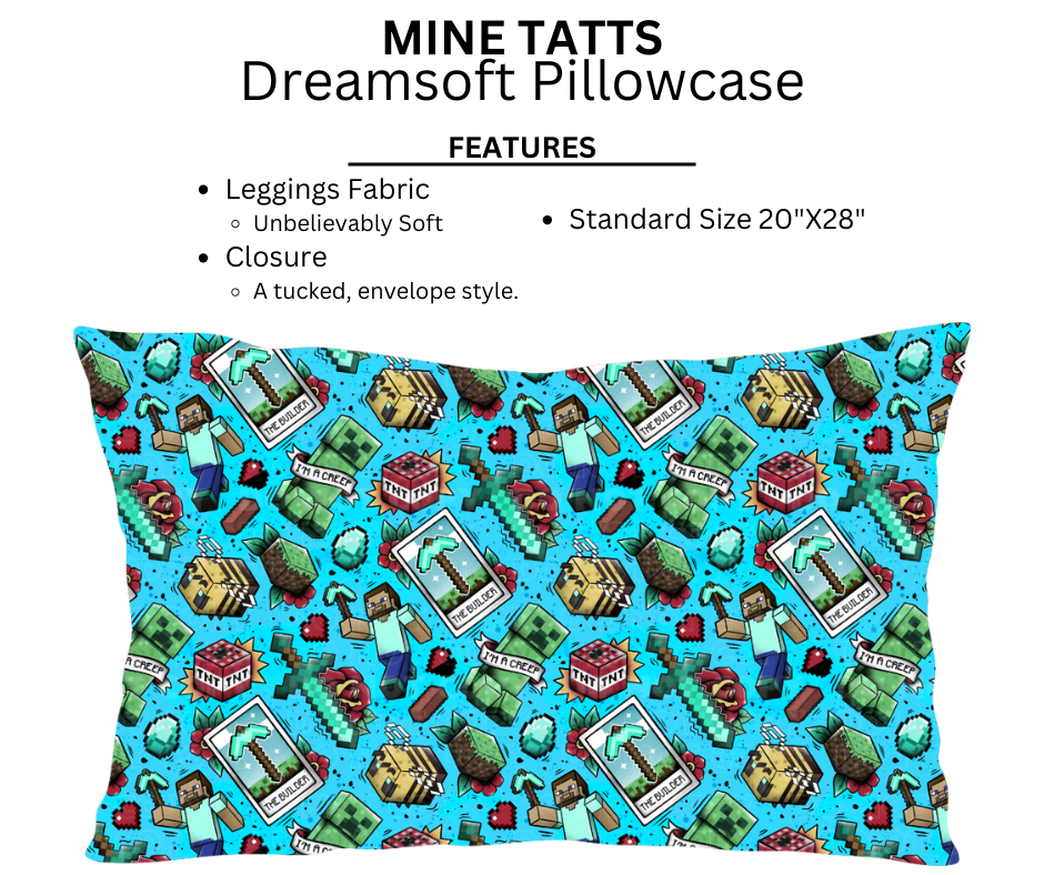 Mine Tatts Dreamsoft Pillowcase