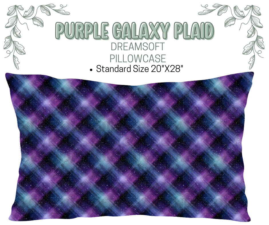 Purple Galaxy Dreamsoft Pillowcases