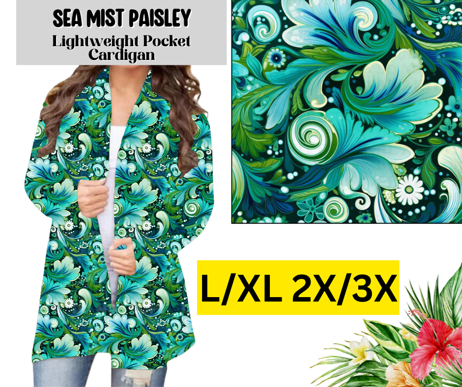 Sea Mist Pocket Cardigan