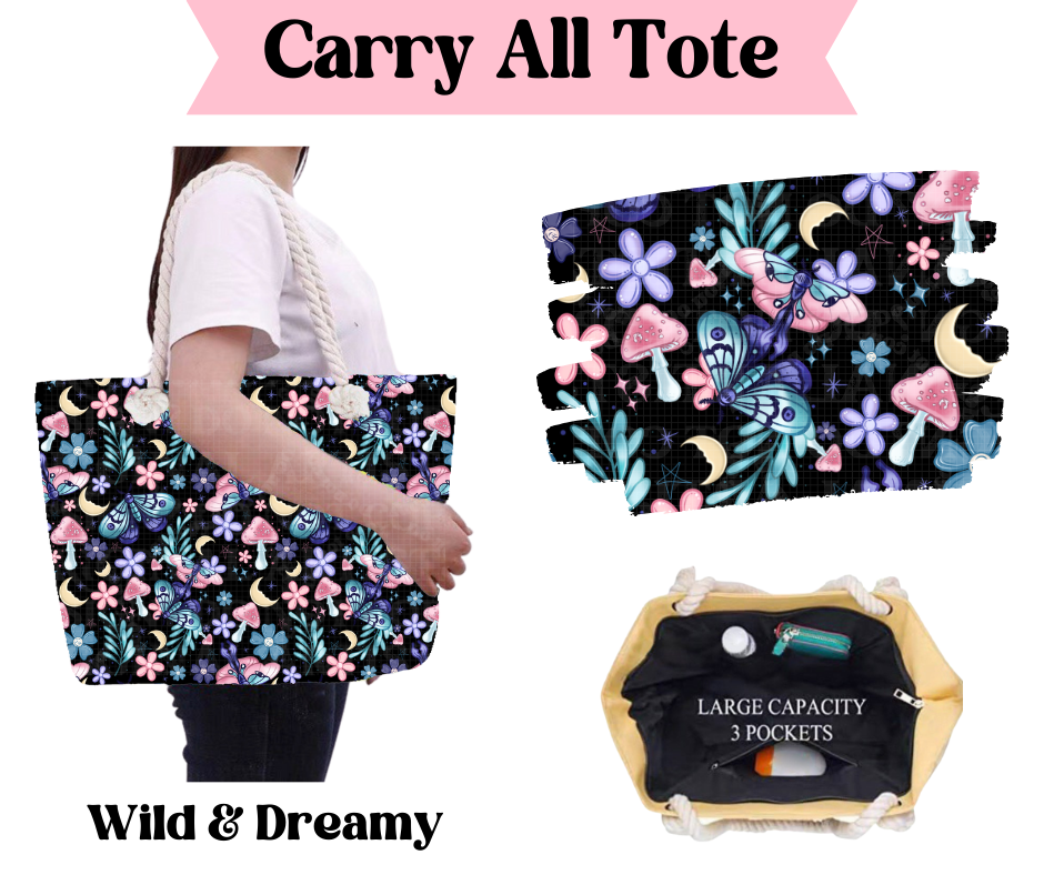 Wild & Dreamy Carry All Tote