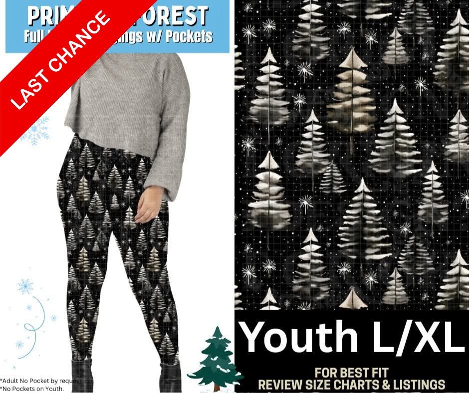 Primitive Forest Fleece Leggings