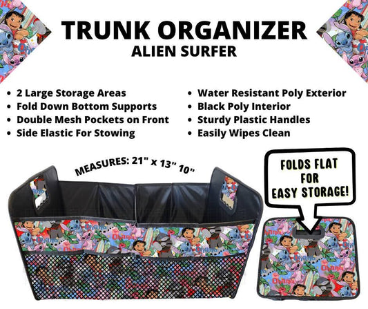 Alien Surfer Trunk Organizer