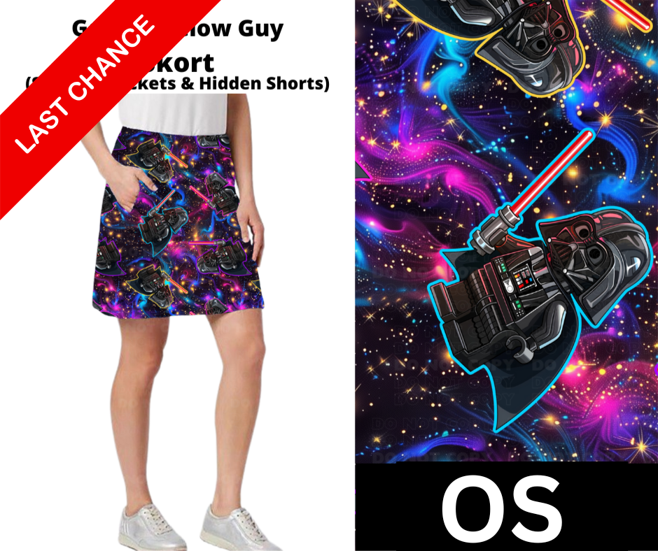 Galactic Glow Guy Skort