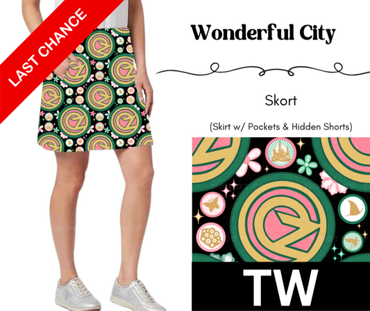Wonderful City Skort