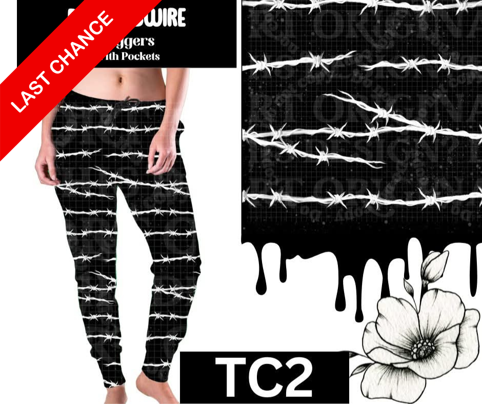 BW Barbwire Joggers