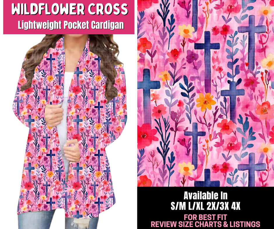 Preorder! Closes 1/1. ETA March. Wildflower Cross Pocket Cardigan