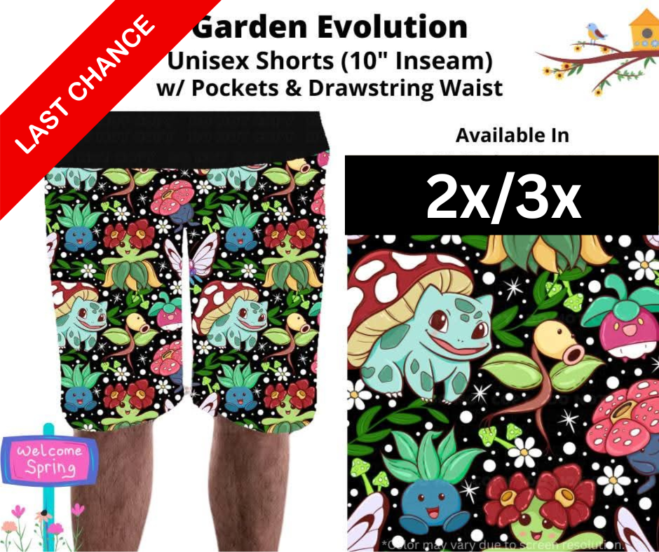 Garden Evolution Unisex Shorts
