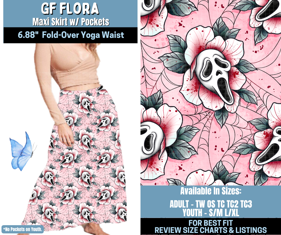Preorder! Closes 1/15. ETA April. GF Flora Maxi Skirt