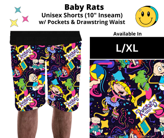 Baby Rats Unisex Shorts
