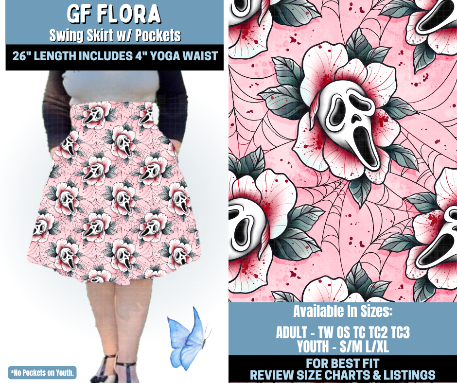 Preorder! Closes 1/15. ETA April. GF Flora Swing Skirt
