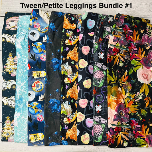 Tween - Petite Adult Leggings Bundle - 1