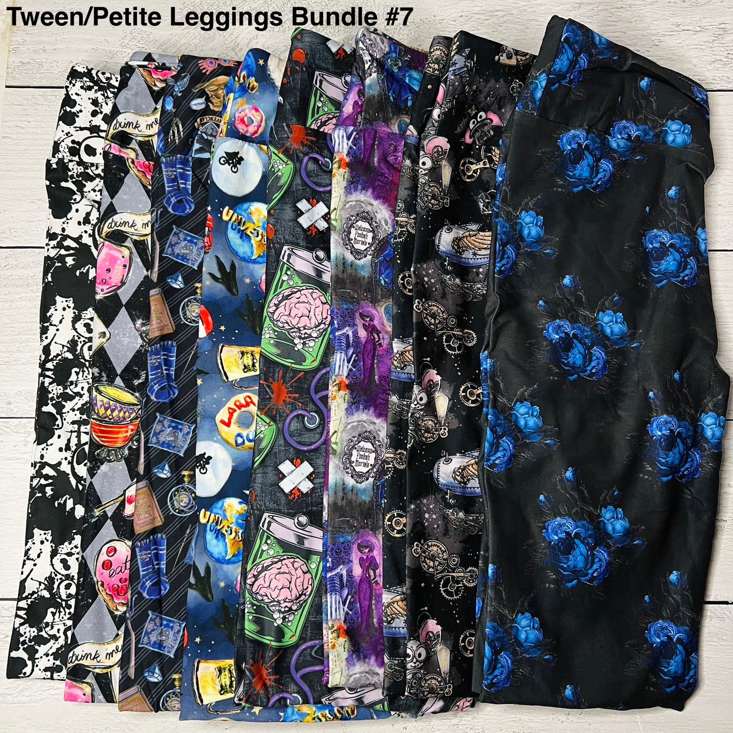 Tween - Petite Adult Leggings Bundle - 7