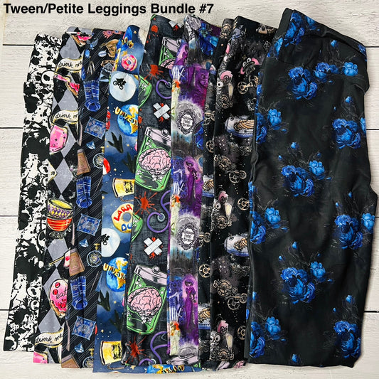 Tween - Petite Adult Leggings Bundle - 7