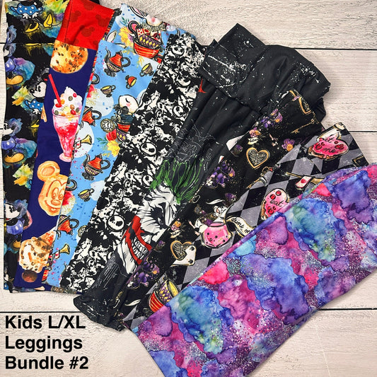 Kids L/XL Leggings Bundle - 2
