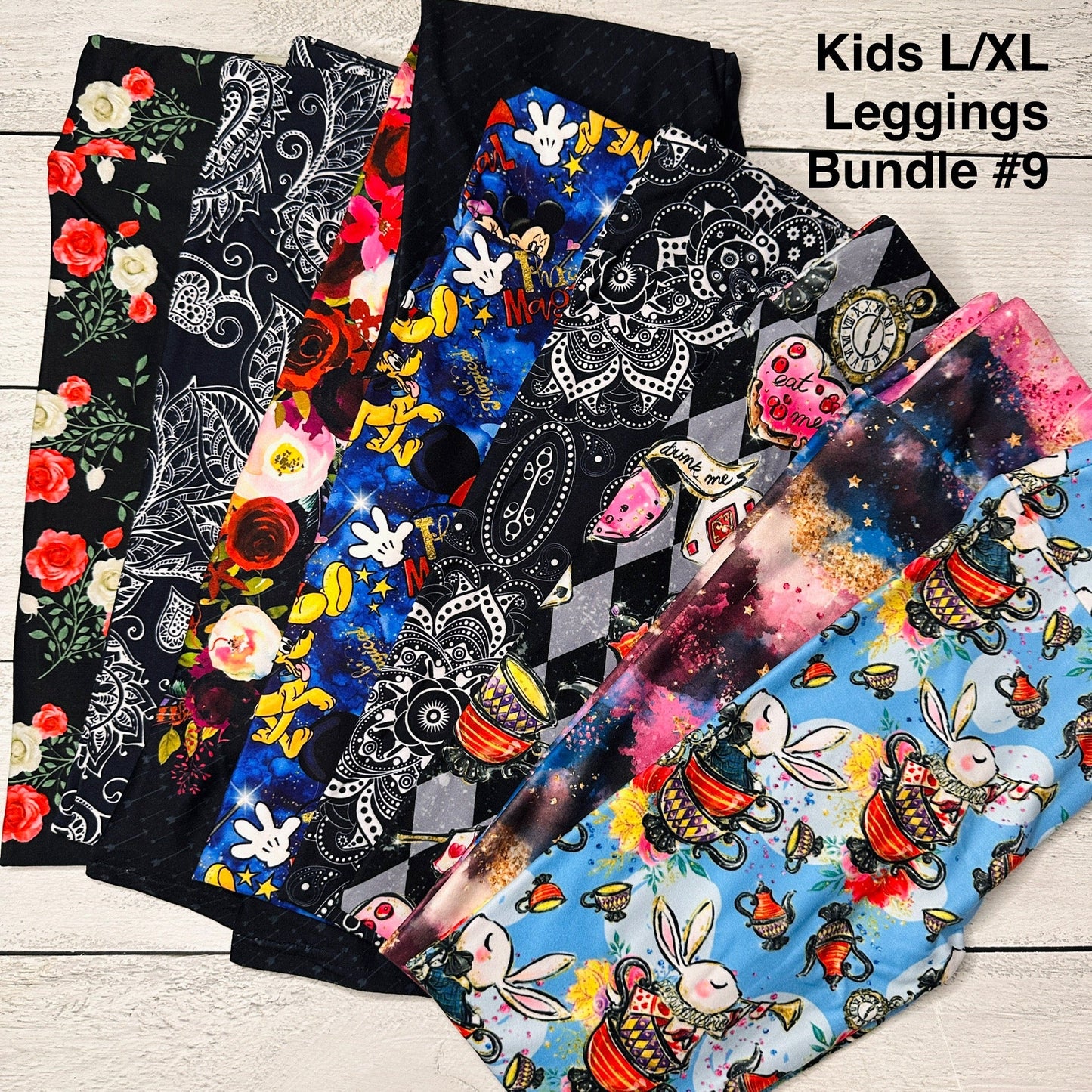 Kids L/XL Leggings Bundle - 9