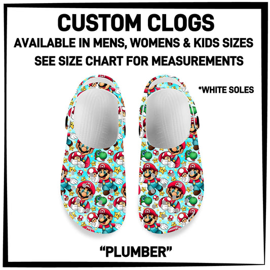 C8LG - Plumber Custom Clogs - Preorder Closing 6/10 ETA: Mid-Aug