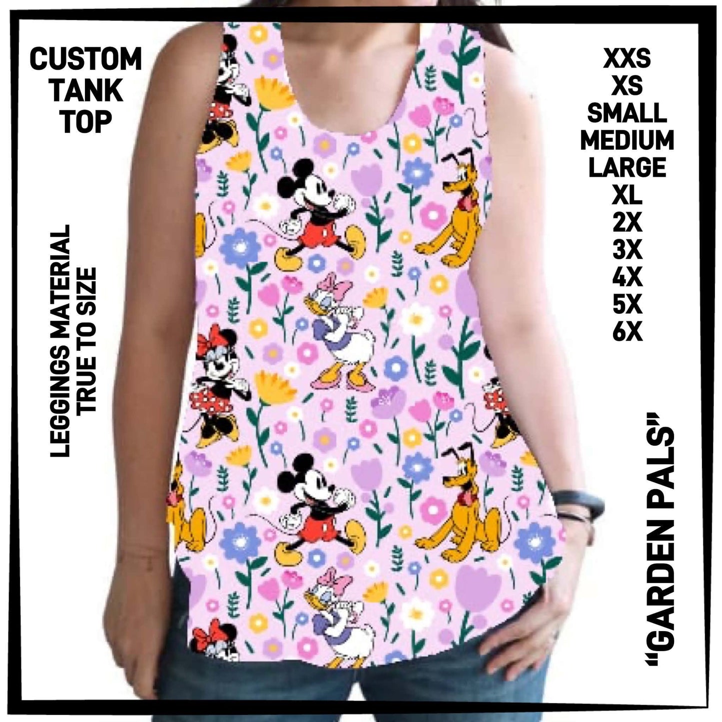 CTT1 - Garden Pals Tank Top - Preorder Closing 6/23 ETA: Late Aug