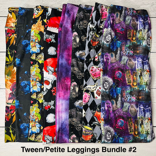 Tween - Petite Adult Leggings Bundle - 2