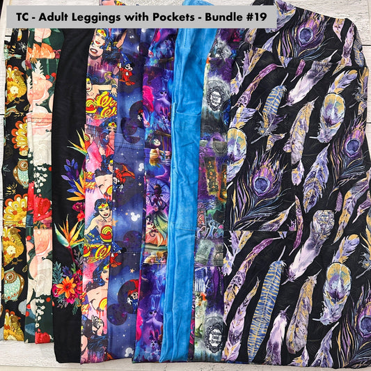 TC - Adult Leggings with Pockets Bundle - 19