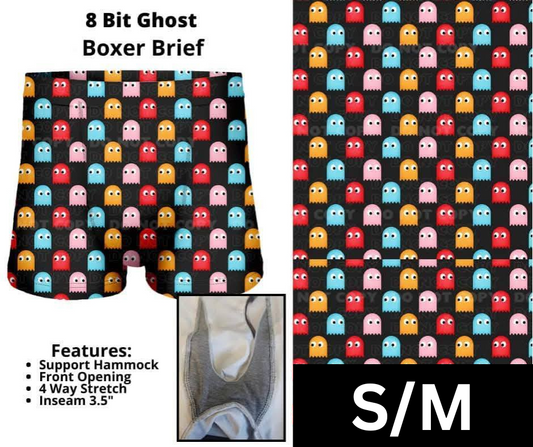8 Bit Ghost Boxer Briefs