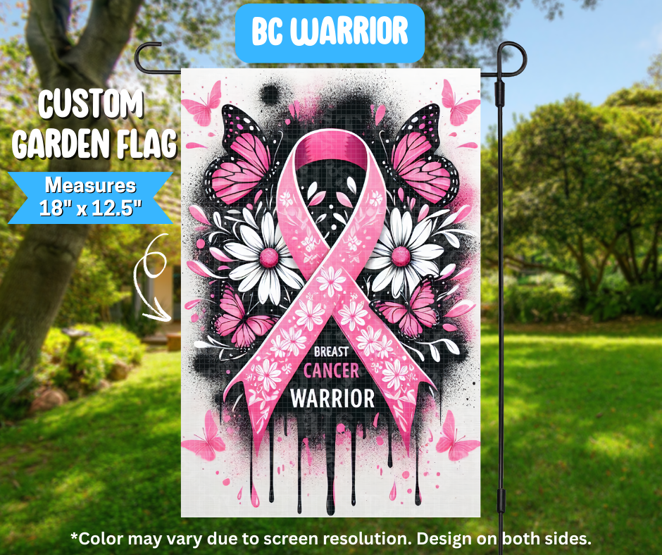 BC Warrior Garden Flag