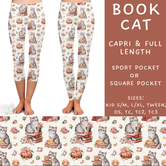 Ready to Ship - Book Cat Full Length - OS Sport Pocket & Capri Length - TC2 Square Pocket