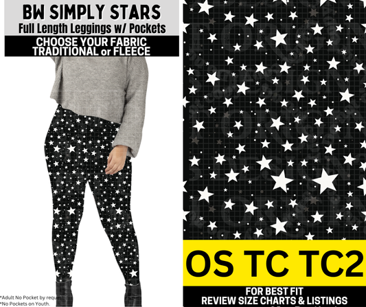 BW Simply Stars Fleece Leggings