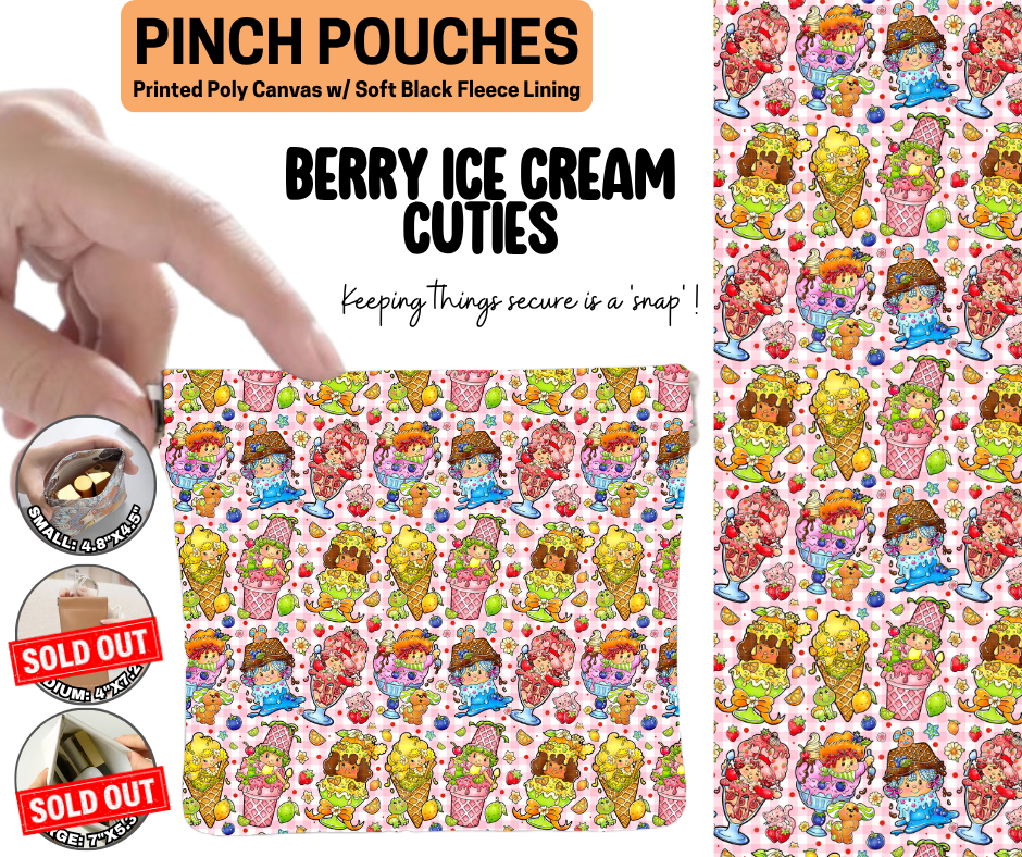 Berry Ice Cream Cuties Pinch Pouches